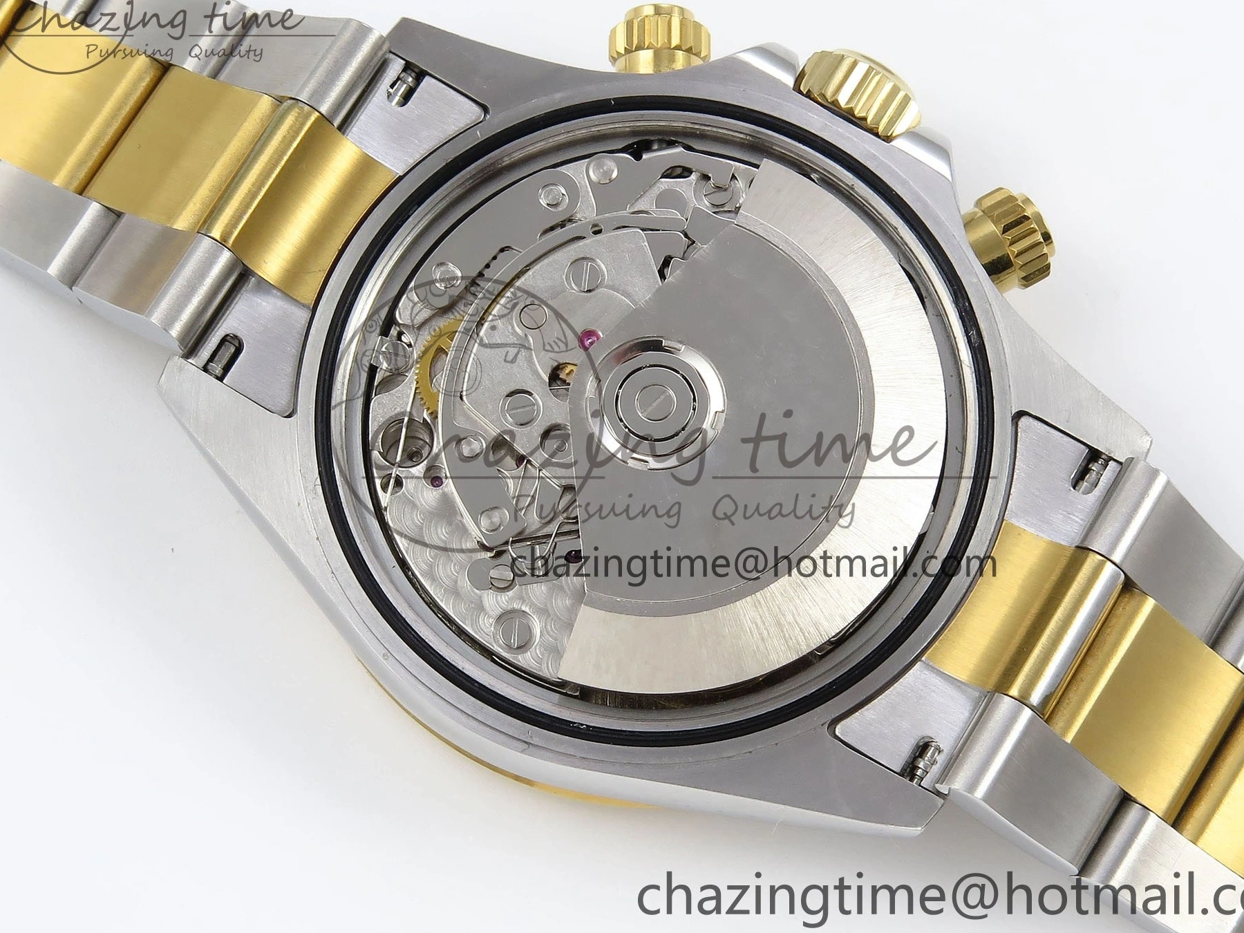 0204 Daytona 116523 SS YG VRF 1:1 Best Edition White Diamonds Dial on SS YG Bracelet A Premium 1644